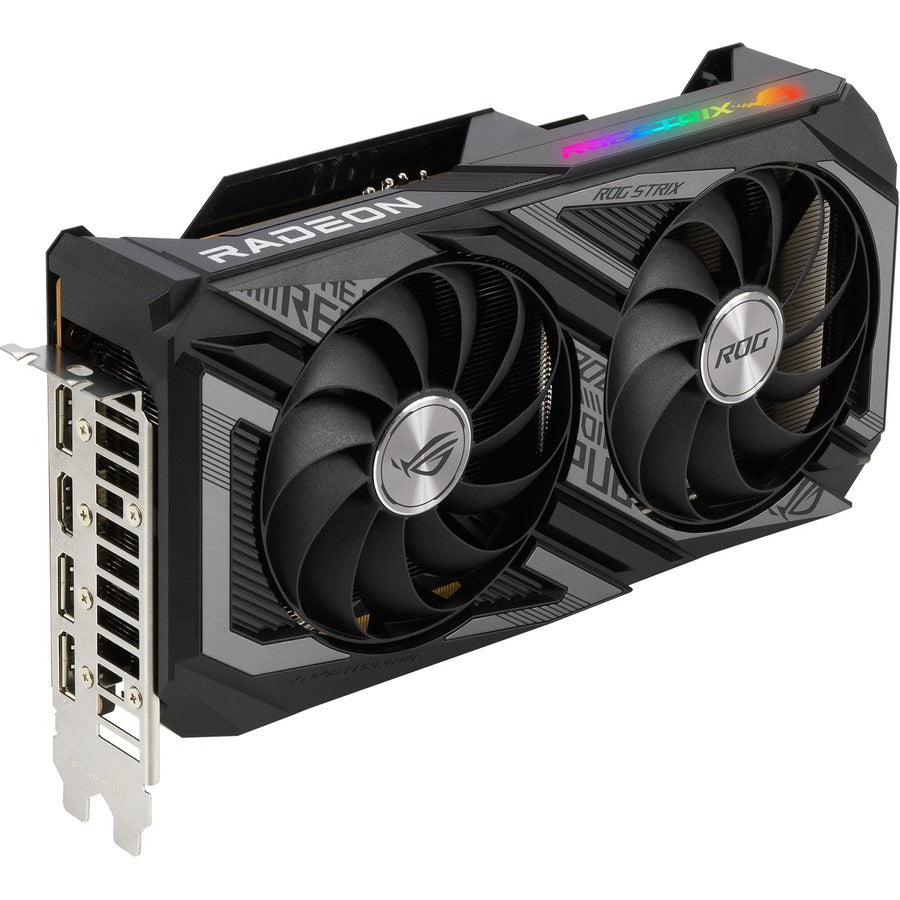 Asus ROG AMD Radeon RX 6600 XT Graphic Card - 8 GB GDDR6 Asus ROG AMD Radeon RX 6600 XT Graphic Card - 8 GB GDDR6